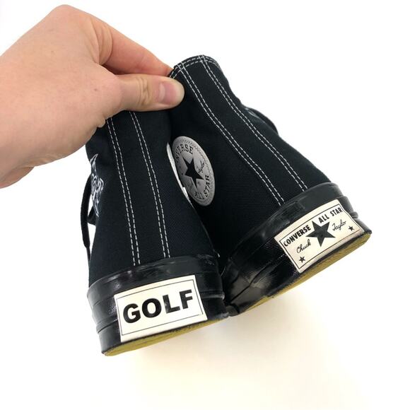 GOLF WANG x Chuck 70 By You Custom High Top Sneakers Black White M6.5 / W8.5 - Picture 12 of 14